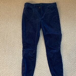 Navy Blue Corduroy Pants